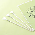 3 Pcs Shape for DIY Skin Care Mask Diy Brushes Fan Shape Mask Brushes Facials Skincare Smooth Coverage Beauty Tools